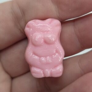 1996 Gogo's Crazy Bones Classic Pink Dopey Character Toy Collectible #57